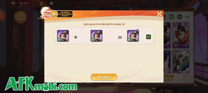 Hào Khí Du Hiệp game đấu tướng mang đến một thế giới võ lâm phong phú, bao la 7