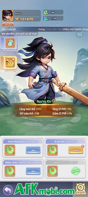 Tiên Nghịch Mobile với trải nghiệm đấu tướng kết hợp tu tiên trong thế giới của bộ Tiên Nghịch 3