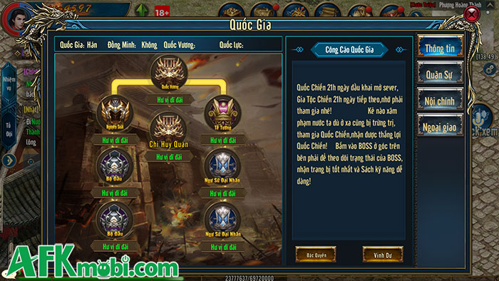 Sống lại thời MMORPG quốc chiến của Chinh Đồ Online với Vương Giả Chiến Quốc 11