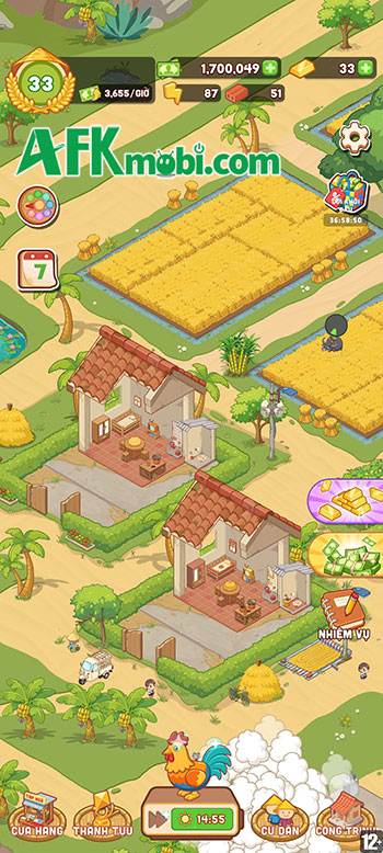 Xóm Nhỏ Tuổi Thơ là một tựa game casual mô phỏng có khả năng phát triển thêm nhiều 2
