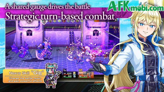 Chống lại những vị thần giả tạo mà cả thế giới đang tôn thờ trong game RPG Asdivine Knot 2