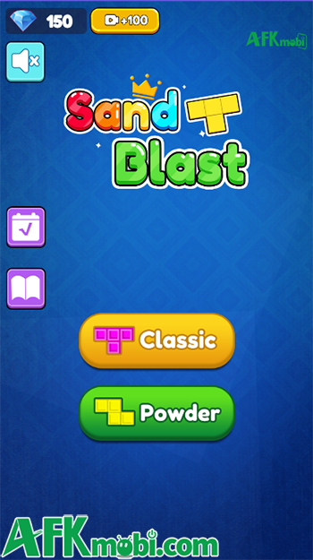 Sand Blast game giải đố kết hợp lối chơi xếp khối của Tetris với hiệu ứng vật lý của cát 0