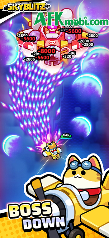 SkyBlitz game bắn ruồi roguelike cho bạn điều khiển phi công động vật lái máy bay chiến đấu 3