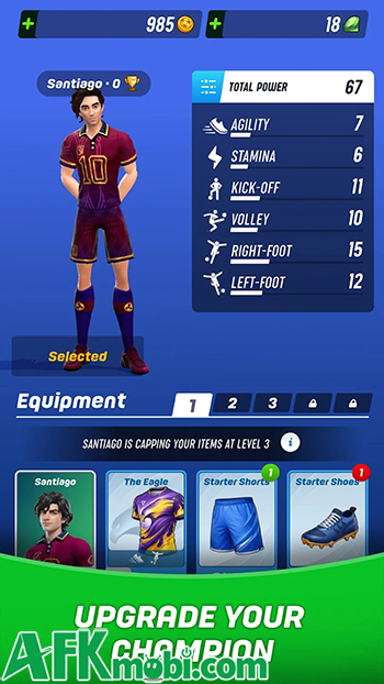 Soccer Clash game thể thao bóng đá PvP trực tuyến theo phong cách cầu thủ 1 đối 1 2