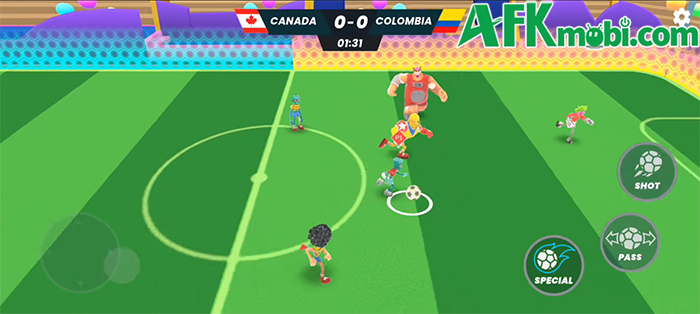 Sportia Football Cup game bóng đá với những nhân vật cầu thủ vô cùng độc đáo 0