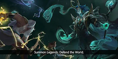 Sử dụng những nhân vật thần thoại từ Đông sang Tây để phòng thủ trong game Summon Lord