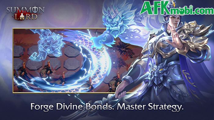Sử dụng những nhân vật thần thoại từ Đông sang Tây để phòng thủ trong game Summon Lord 2
