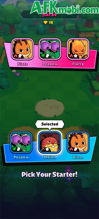 Swipe Champs game chiến thuật đấu thú sử dụng thao tác vuốt trong những trận đấu 1