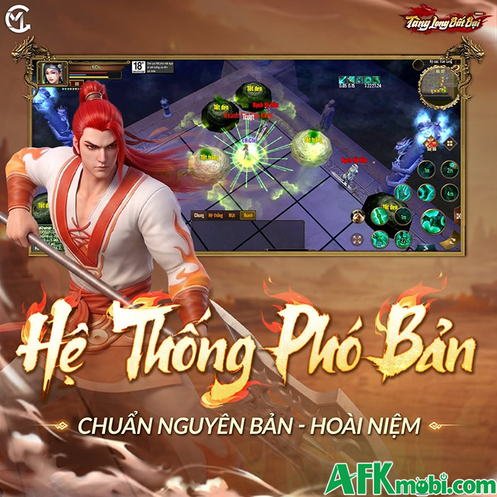 Thiên Long Bát Bộ Online kinh điển được tái hiện trở lại trên di động với tên Tàng Long Bất Bại 2 Thiên Long Bát Bộ Online kinh điển được tái hiện trở lại trên di động với tên Tàng Long Bất Bại 2