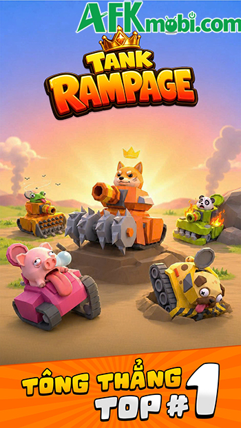 Điều khiển xe tăng loạn chiến trong game hành động Tank Rampage: Arena Smash 0 Điều khiển xe tăng loạn chiến trong game hành động Tank Rampage: Arena Smash 0