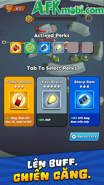 Điều khiển xe tăng loạn chiến trong game hành động Tank Rampage: Arena Smash 4 Điều khiển xe tăng loạn chiến trong game hành động Tank Rampage: Arena Smash 4