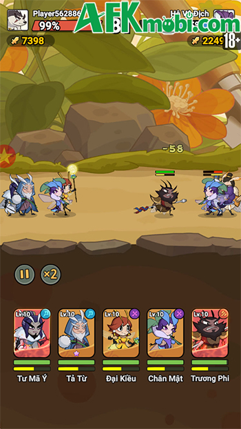 Tiểu Cường 3Q game đấu tướng kết hợp chủ đề Tam Quốc với côn trùng ra mắt tại Việt Nam 2