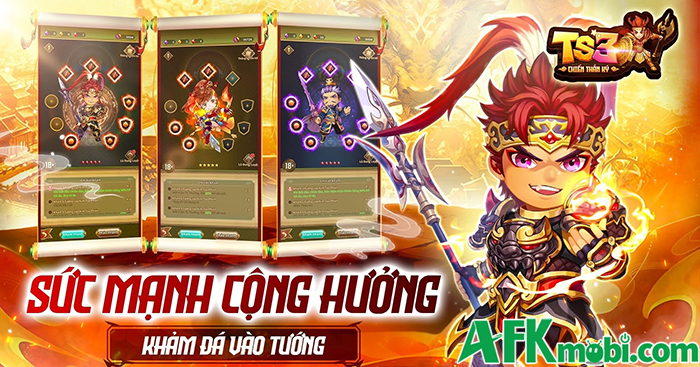 TS3 Chiến Thần Ký game đấu tướng chiến thuật chủ đề Tam Quốc cập bến Việt Nam 1