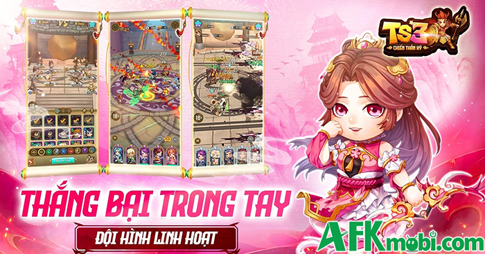 TS3 Chiến Thần Ký game đấu tướng chiến thuật chủ đề Tam Quốc cập bến Việt Nam 2