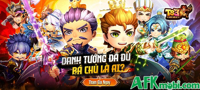 TS3 Chiến Thần Ký game đấu tướng chiến thuật chủ đề Tam Quốc cập bến Việt Nam 4