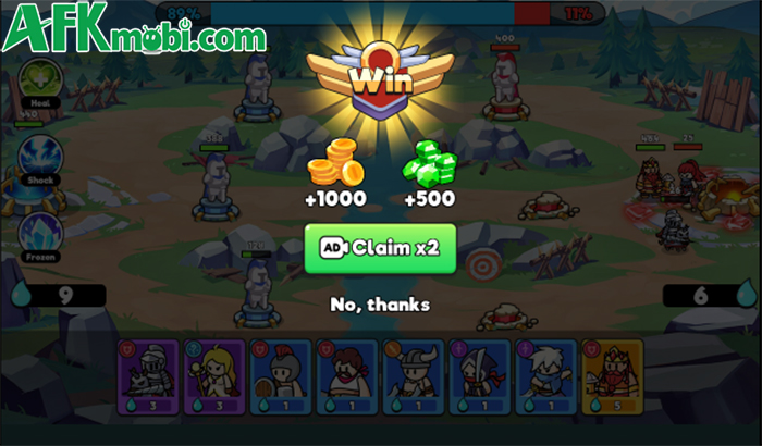Ultimate Tower Defense game chiến thuật thả lính với điểm độc đáo nằm ở việc bản đồ như MOBA 3