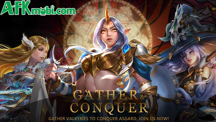Tập hợp đồng thời dẫn dắt các nữ chiến binh Valkyrie xinh đẹp trong game Valkyries Arena 0