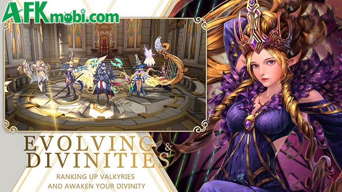 Tập hợp đồng thời dẫn dắt các nữ chiến binh Valkyrie xinh đẹp trong game Valkyries Arena 2