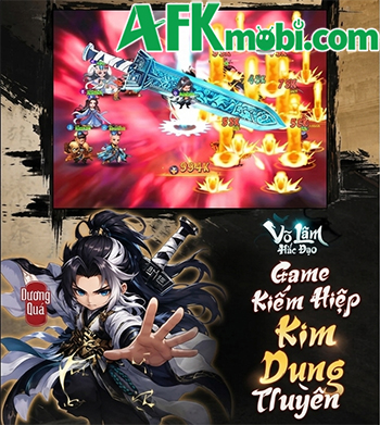 Võ Lâm Hắc Đạo game đấu tướng chủ đề thế giới võ hiệp Kim Dung cập bến Việt Nam 1
