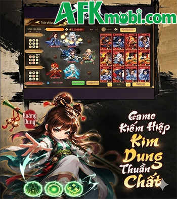 Võ Lâm Hắc Đạo game đấu tướng chủ đề thế giới võ hiệp Kim Dung cập bến Việt Nam 2