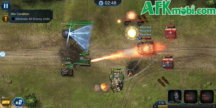 War Steel game chiến thuật cho bạn xây dựng đội hình xe tăng chiến đấu 3