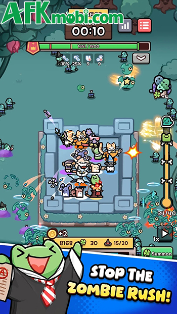 Cùng các phù thủy động vật phòng thủ trước bọn zombie trong game Wizzy Animals: Defense 0 Cùng các phù thủy động vật phòng thủ trước bọn zombie trong game Wizzy Animals: Defense 0