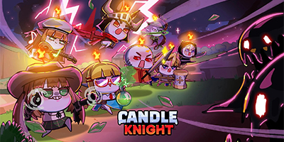 Chiến đấu khôi phục ánh sáng cho thế giới khi vào vai hiệp sĩ nến trong game Candle Knight