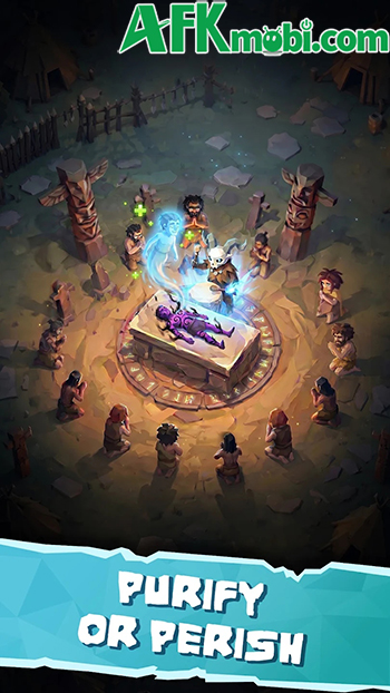Age of Spirits game mô phỏng chiến thuật kết hợp quản lý cho người chơi trở thành tù trưởng 2