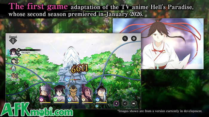 BATTLE IN HELL'S PARADISE game chiến thuật thẻ tướng lấy chủ đề từ bộ Địa Ngục Cực Lạc 2