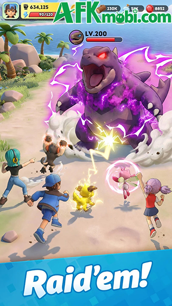 Beboo Bash game chiến thuật kết hợp một chút yếu tố phiêu lưu được lấy cảm hứng từ Pokémon 4
