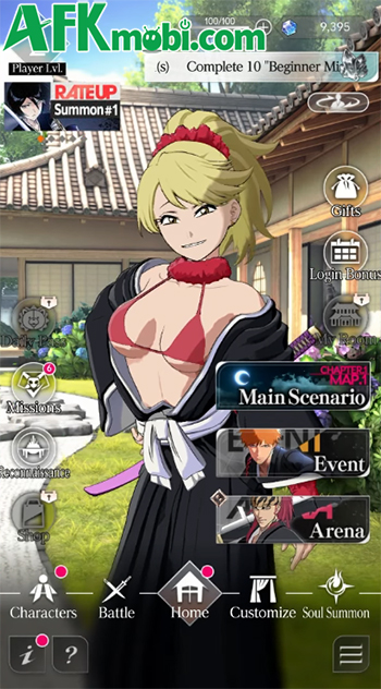 Bleach Mirrors High game nhập vai chiến thuật lấy chủ đề Bleach đến từ Bandai Namco 0