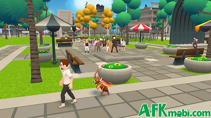 Nhập vai một chú gián quậy phá khắp thành phố với game mô phỏng Cockroach Prank: City Chaos 5 Nhập vai một chú gián quậy phá khắp thành phố với game mô phỏng Cockroach Prank: City Chaos 5