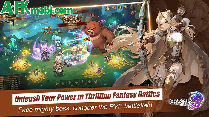 Webgame Crystal Saga nổi tiếng có phiên bản di dộng nâng cấp tên Crystal Saga Nova 1