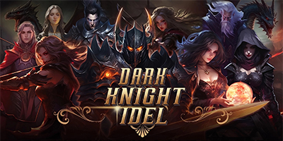 Dark Knight Idle game nhập vai nhàn rỗi lấy chủ đề thế giới dark fantasy tương tự Diablo