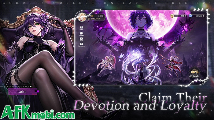 Divine Throne: Idle RPG mời game thủ gầy dựng đội hình của mình với những vị nữ thần 2 Divine Throne: Idle RPG mời game thủ gầy dựng đội hình của mình với những vị nữ thần 2