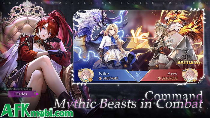 Divine Throne: Idle RPG mời game thủ gầy dựng đội hình của mình với những vị nữ thần 3 Divine Throne: Idle RPG mời game thủ gầy dựng đội hình của mình với những vị nữ thần 3