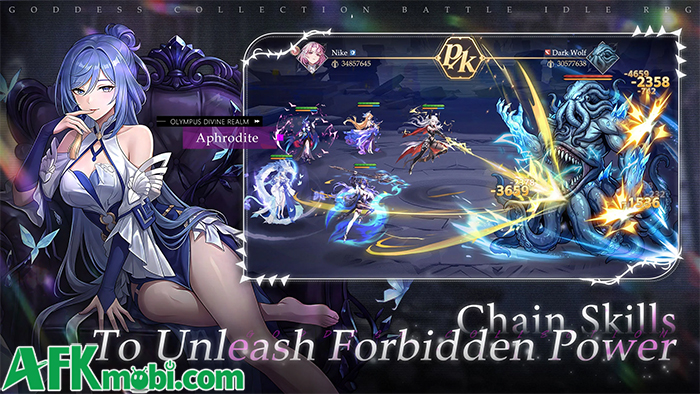 Divine Throne: Idle RPG mời game thủ gầy dựng đội hình của mình với những vị nữ thần 4 Divine Throne: Idle RPG mời game thủ gầy dựng đội hình của mình với những vị nữ thần 4