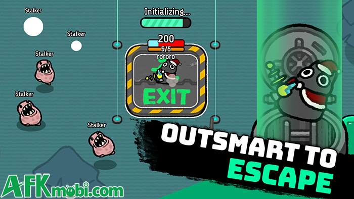 Duck Out: Loot, Shoot, Escape! game hành động sinh tồn 2D trực tuyến theo lối looter shooter 2