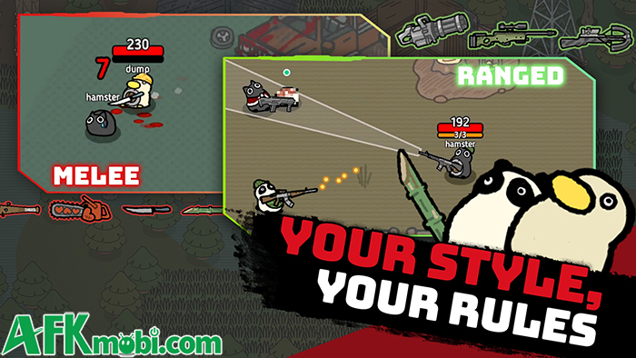 Duck Out: Loot, Shoot, Escape! game hành động sinh tồn 2D trực tuyến theo lối looter shooter 3