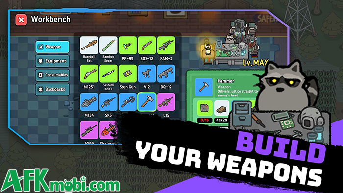 Duck Out: Loot, Shoot, Escape! game hành động sinh tồn 2D trực tuyến theo lối looter shooter 4