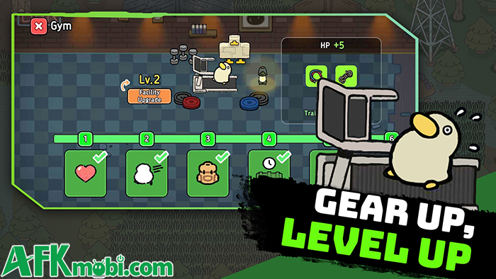 Duck Out: Loot, Shoot, Escape! game hành động sinh tồn 2D trực tuyến theo lối looter shooter 5