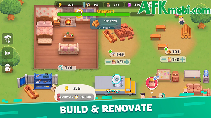 Trở thành ông trùm cải tạo nhà cửa trong game mô phỏng quản lý Fixer Inc: Home Renovation 2 Trở thành ông trùm cải tạo nhà cửa trong game mô phỏng quản lý Fixer Inc: Home Renovation 2