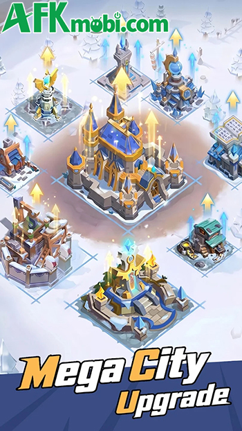 Gầy dựng thành phố của bạn trong một thế giới băng giá tại game Frost Kingdom 0