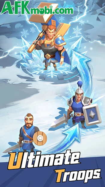 Gầy dựng thành phố của bạn trong một thế giới băng giá tại game Frost Kingdom 1