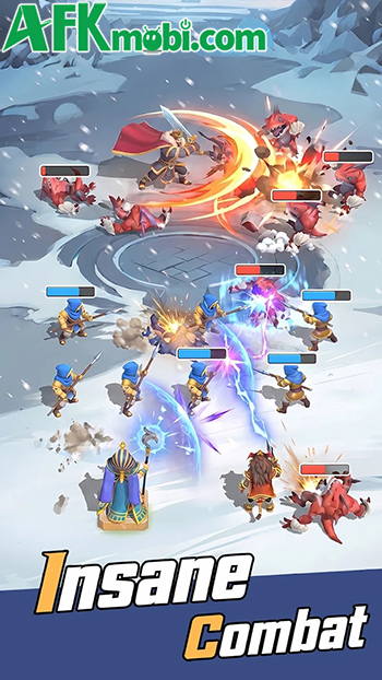 Gầy dựng thành phố của bạn trong một thế giới băng giá tại game Frost Kingdom 2