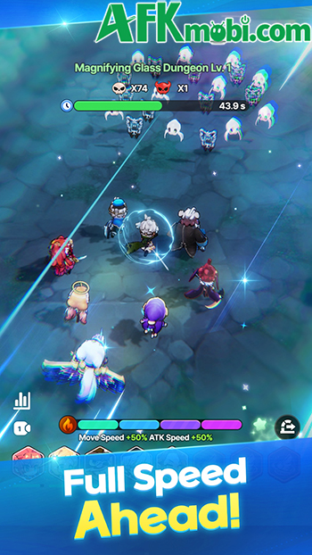 Thương hiệu WindRunner của Wemade có sản phẩm mới mang tên Gale Knights Idle RPG 0