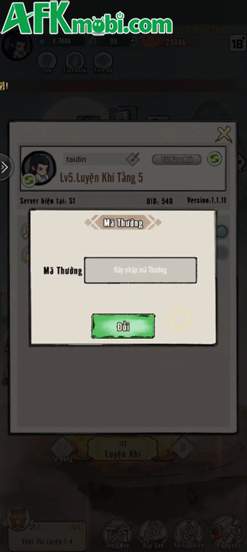 Tổng hợp gift code game Truyền Thuyết Thần Khí mới nhất trong tháng 0