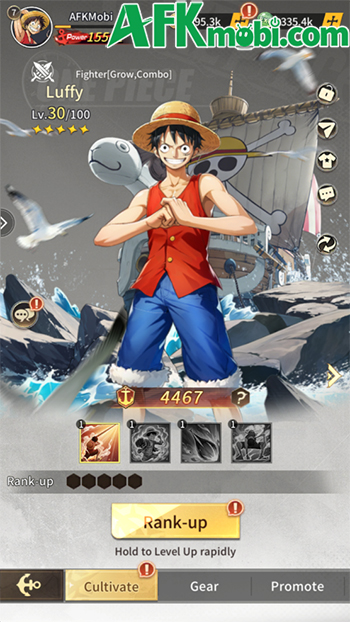 Grand Voyage: Pirate King game đấu tướng rảnh tay màn hình dọc lấy chủ đề One Piece 2