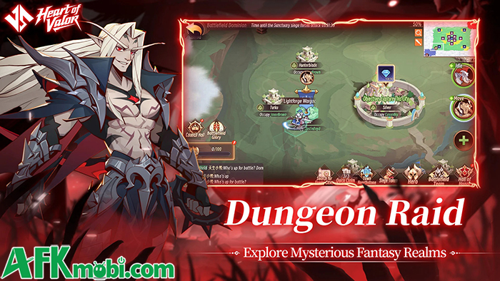Heart of Valor game đấu tướng chiến thuật chủ đề fantasy được lấy cảm hứng từ Warcraft 3 Heart of Valor game đấu tướng chiến thuật chủ đề fantasy được lấy cảm hứng từ Warcraft 3