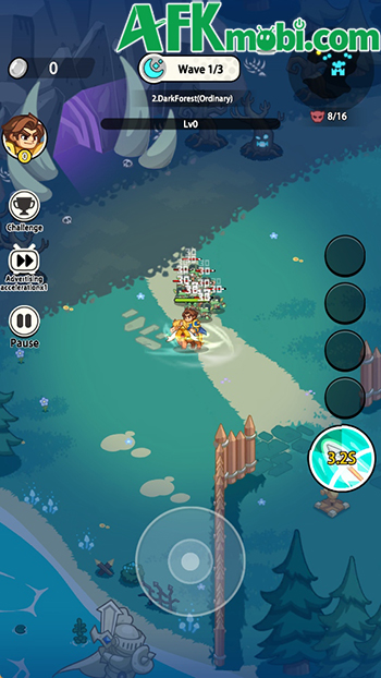 Gầy dựng căn cứ đồng thời bảo vệ nó trước các đợt kẻ thù trong game Kingdom Hero Defense 1 Gầy dựng căn cứ đồng thời bảo vệ nó trước các đợt kẻ thù trong game Kingdom Hero Defense 1